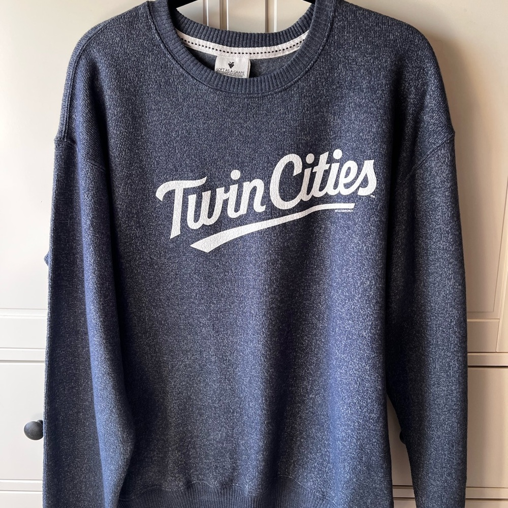 Twin Cities Crewneck Sweatshirt - Navy Men's Pullover